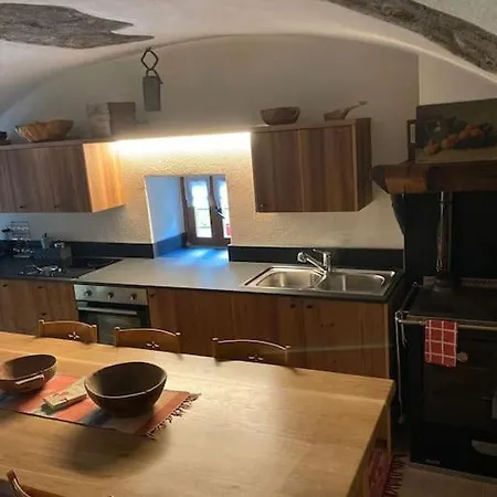 Chalet Cabin On The River In Valtellina Grosio